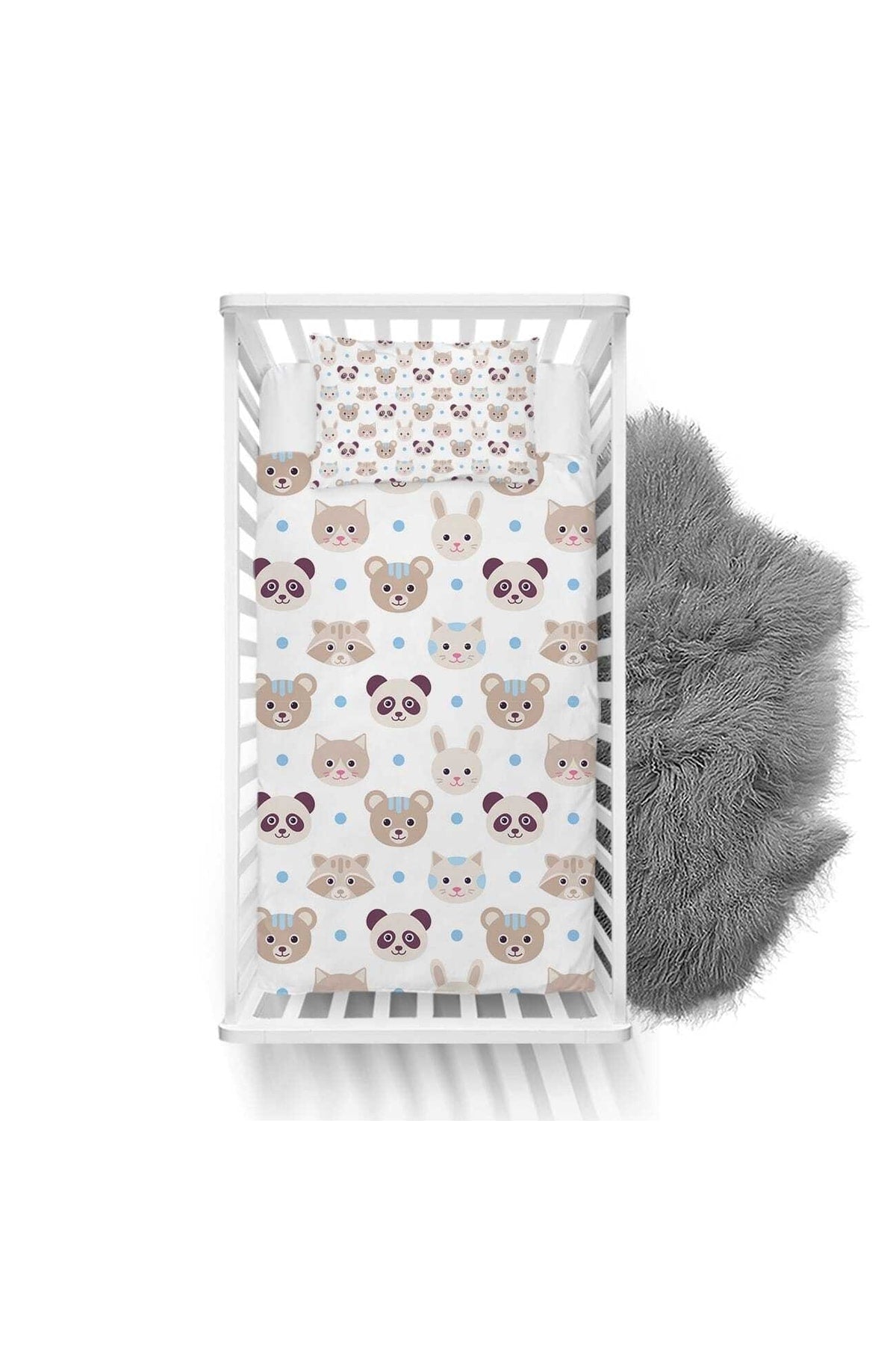 Tugu Home&baby Digital Printed Cotton Micro Satin 100x150 Baby Room Duvet Cover31