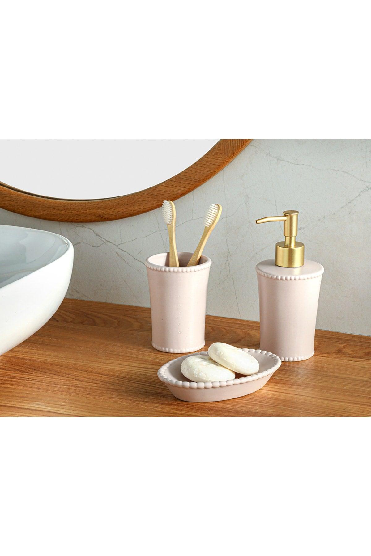 Venice 3 Piece Bath Set Powder - Swordslife