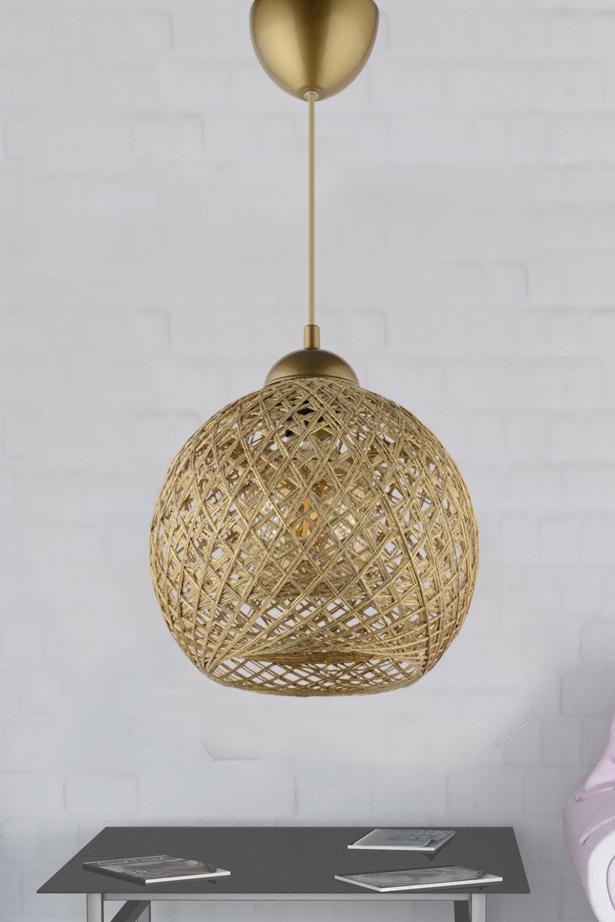 Mudulight Balle Gold Ball Pendant Lamp Chandelier Hsra-44