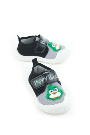 Sommer Bebe Männer Leinen Happy Bird Klettverschluss verstellbare Schuhe