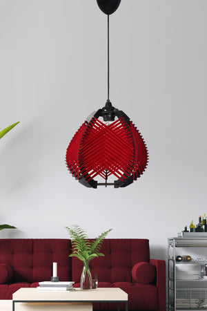 Lierre Pendant Lamp Chandelier Red