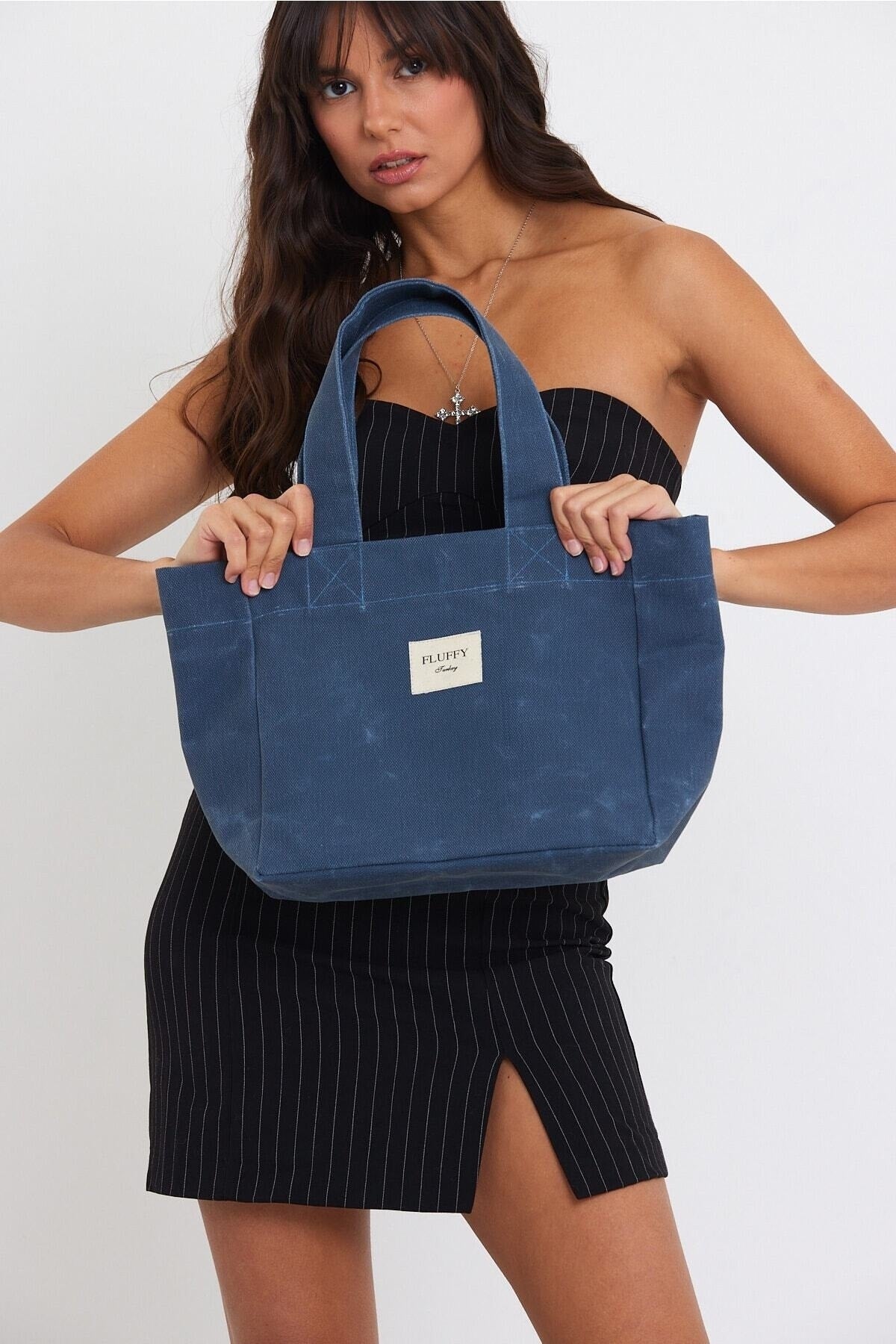 Miranda Tasche aus gewachstem Canvas