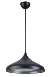 Nil Modern Design Living Room Kitchen Bedroom Cafe Black Inside Silver Color Single Chandelier