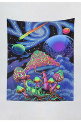 1st quality Mushroom Pattern Wall Covering Wall Carpet Tapestry - Swordslife