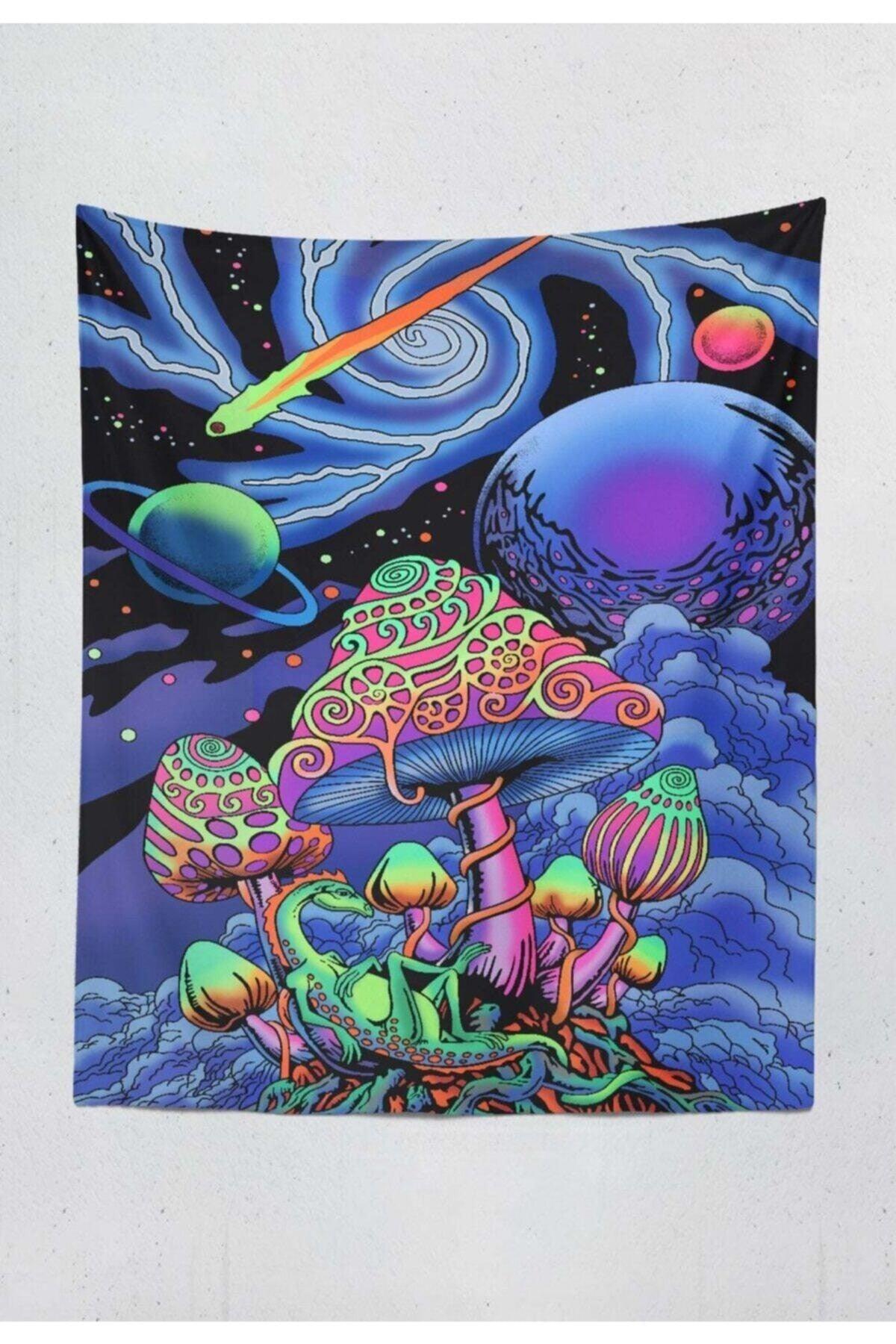 1st quality Mushroom Pattern Wall Covering Wall Carpet Tapestry - Swordslife