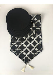 1pcs Runner 6pcs Suple Black Color - Swordslife