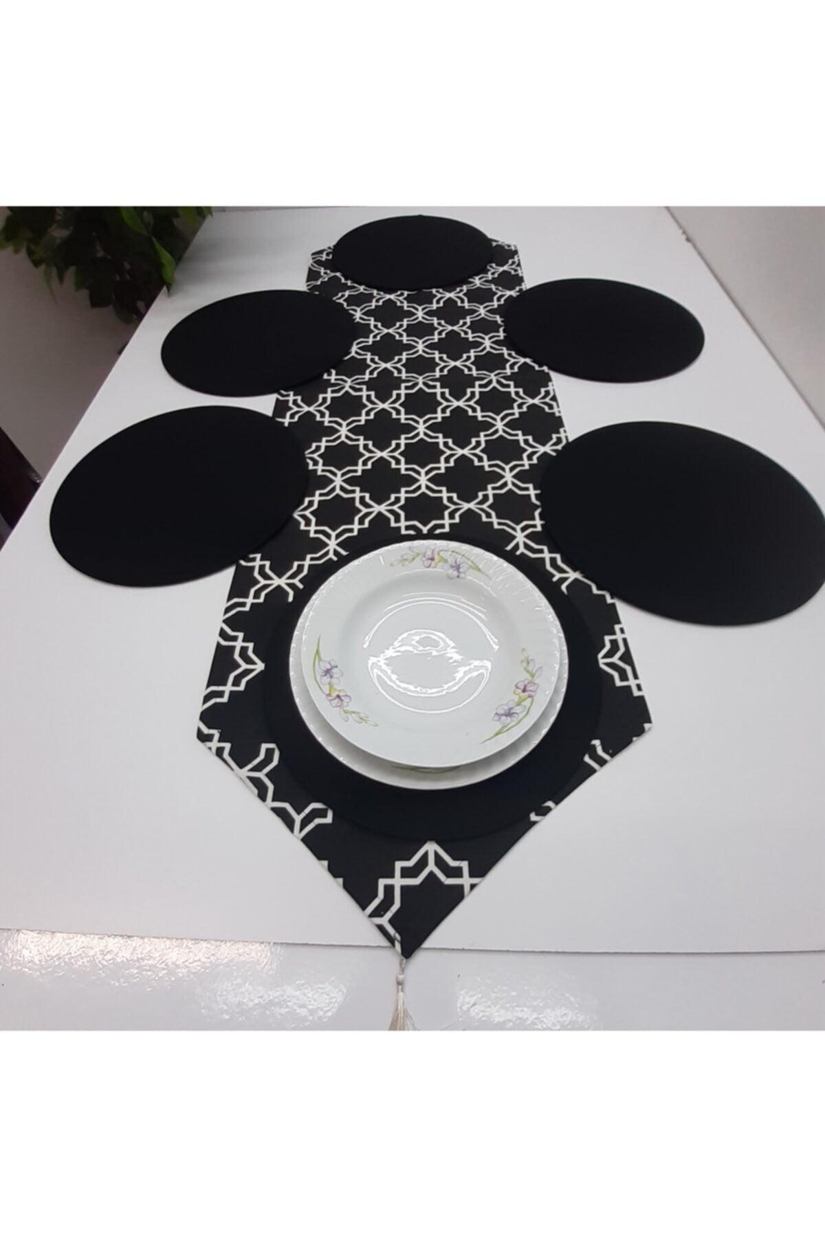 1pcs Runner 6pcs Suple Black Color - Swordslife