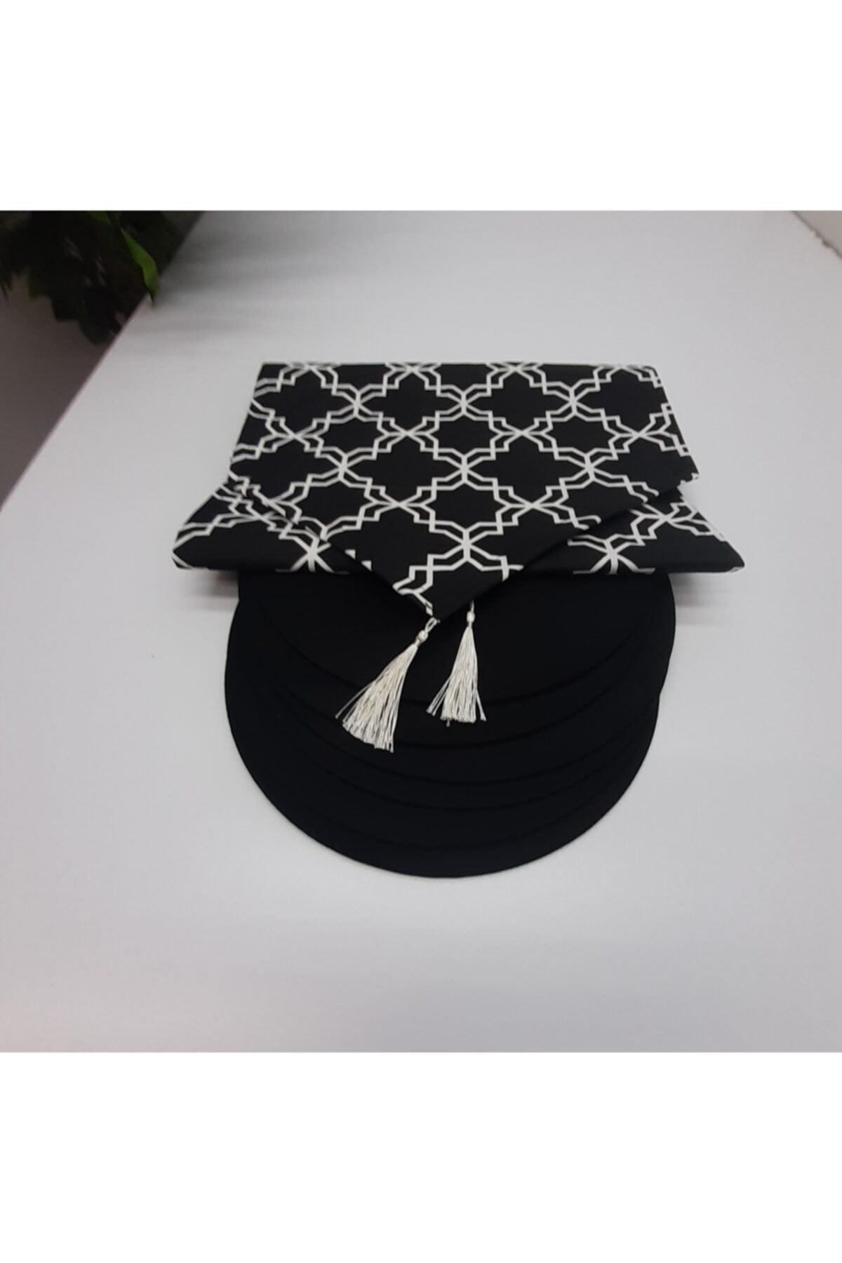 1pcs Runner 6pcs Suple Black Color - Swordslife