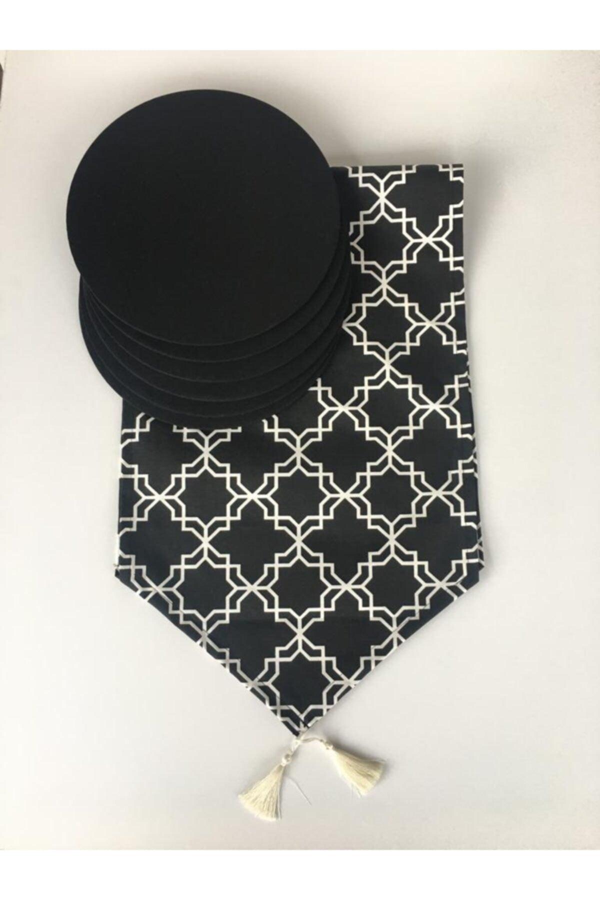 1pcs Runner 6pcs Suple Black Color - Swordslife