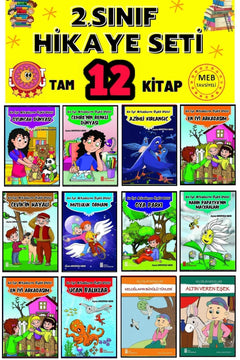 Educational storybook set for 2nd graders 12-piece collection