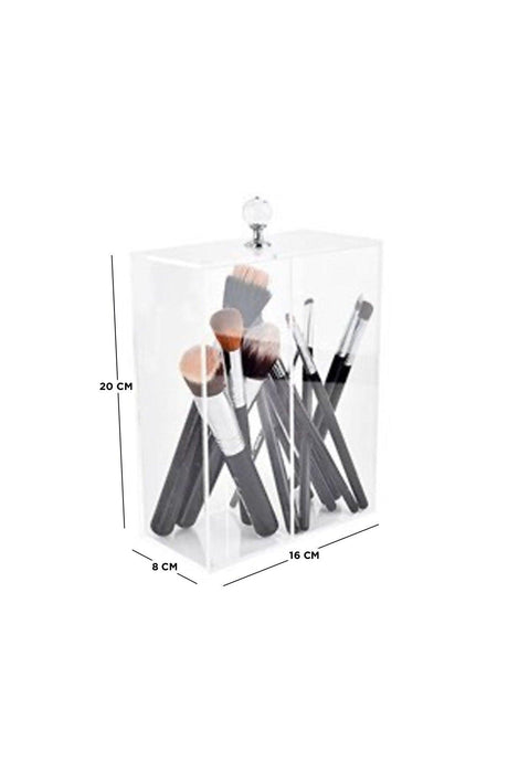 2 Eyed Transparent Brush Box – Top Cover - Swordslife