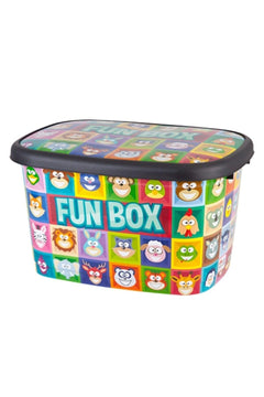 50L Plastic Storage Box with Lid – Heavy-Duty Organizer for Toys, Laundry, or Seasonal Items