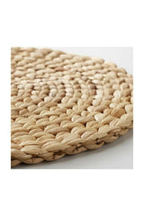 2 Pack Placemats Mesh Knitted Base Round Bamboo Quality Large 37 Cm Fma790070 - Swordslife