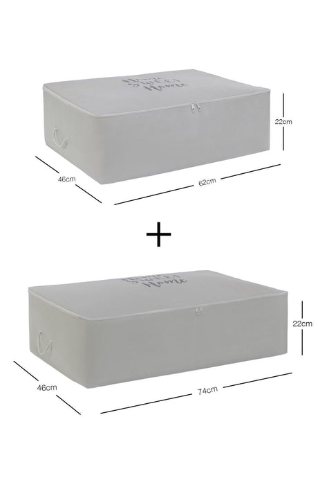 Set of 2 Stone Color Storage Bags - Swordslife