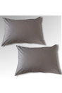 2 Zippered Anthracite Pillow Cover - Swordslife