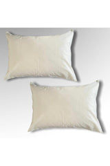 2 Zippered Cream Pillow Cover 1st Class Fabric - Swordslife