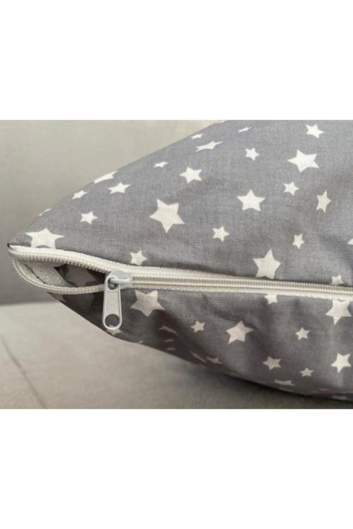 Double Zippered Star Pattern Pillow Cover - Swordslife