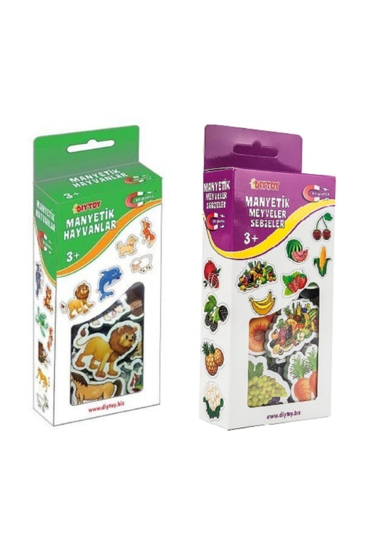 2 Pack Refrigerator Magnetic Animals Fruits And Vegetables Magnet - Bultak Template - Swordslife