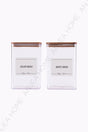 Set of 2 - 2 Lt Rectangular Wooden Lid Storage Container ( Color Wash & White Wash ) Bathroom Organizer - Swordslife