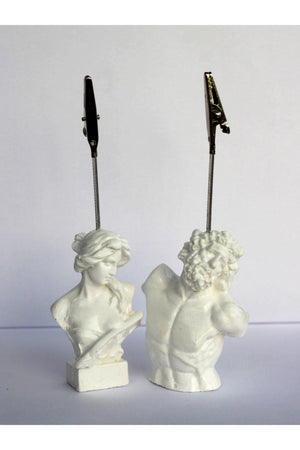 2 Pack Sona&laocoon Sculpture Concrete Note