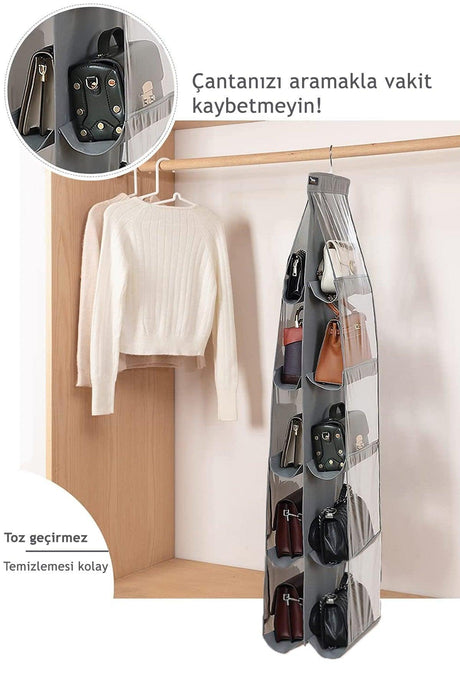 2 Pcs. 10 Pockets In Closet Bags And Shoes