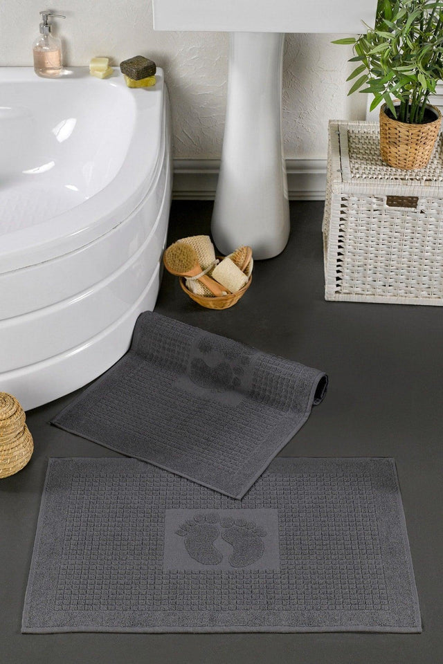 2 Pieces 520 Gr. Foot Towel-mat Set - Swordslife