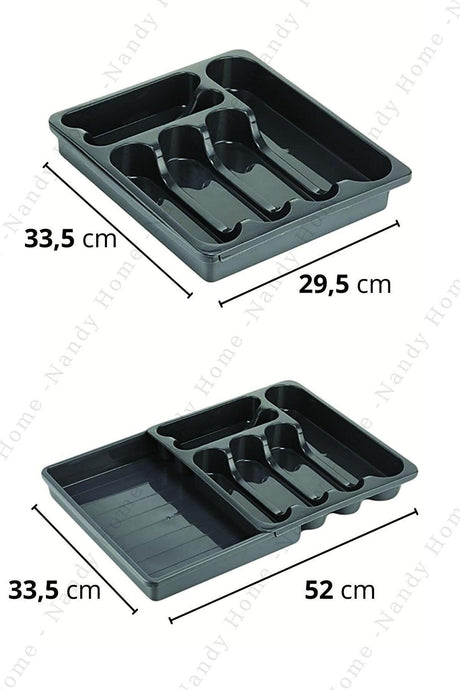 2 Pieces Adjustable Sliding Slide Drawer Cutlery - Swordslife