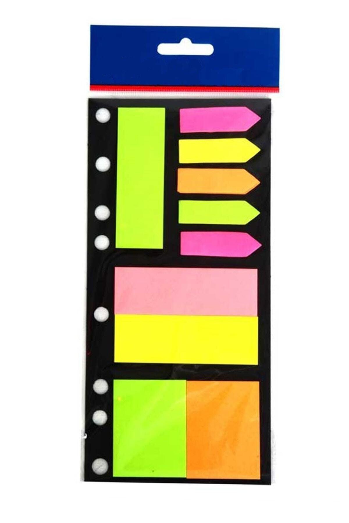 2 Pieces Colorful Adhesive Post It Note Holders