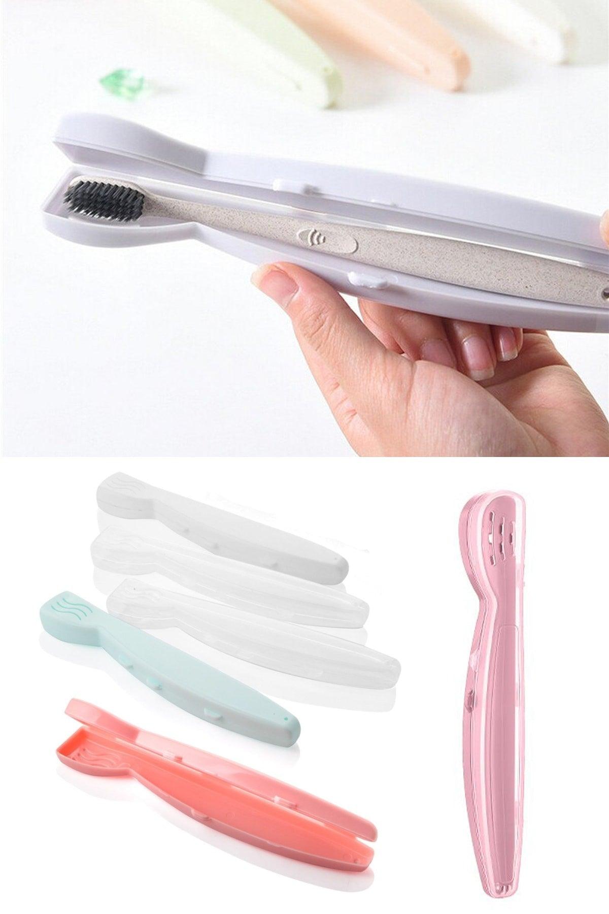 Travel Toothbrush Containers, Hygienic Storage Box - Swordslife