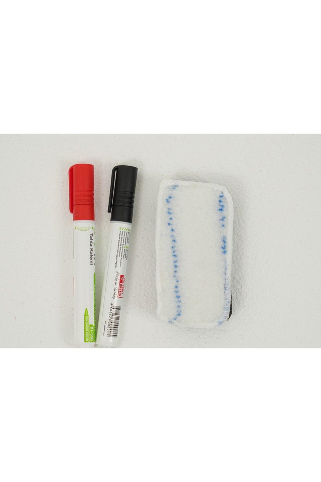 2 Pieces White Board Pen + Eraser