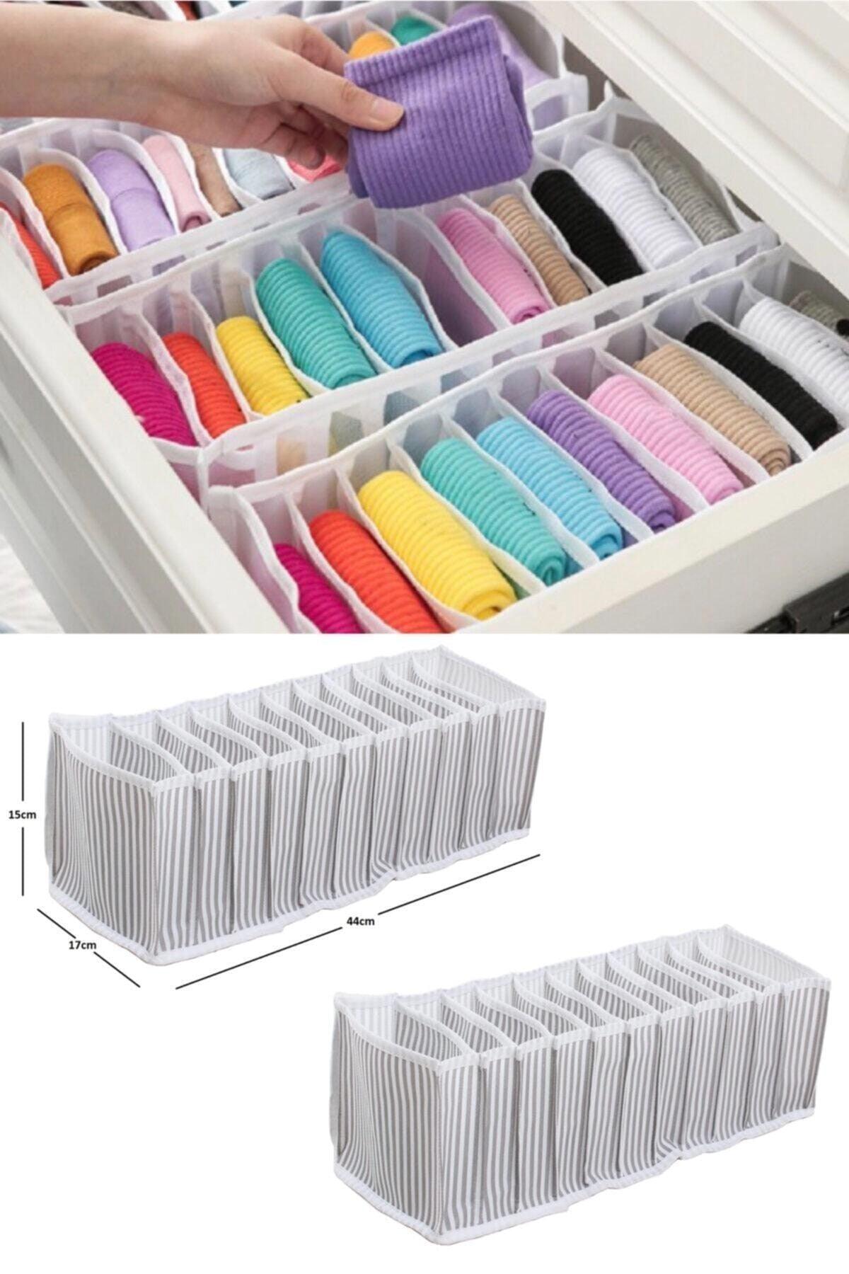 2 Pieces -m-size 11 Compartment Drawer