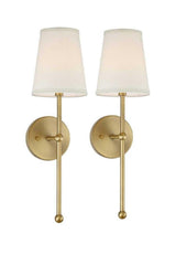 2 Pieces Pars Single Tumbled Wall Sconce