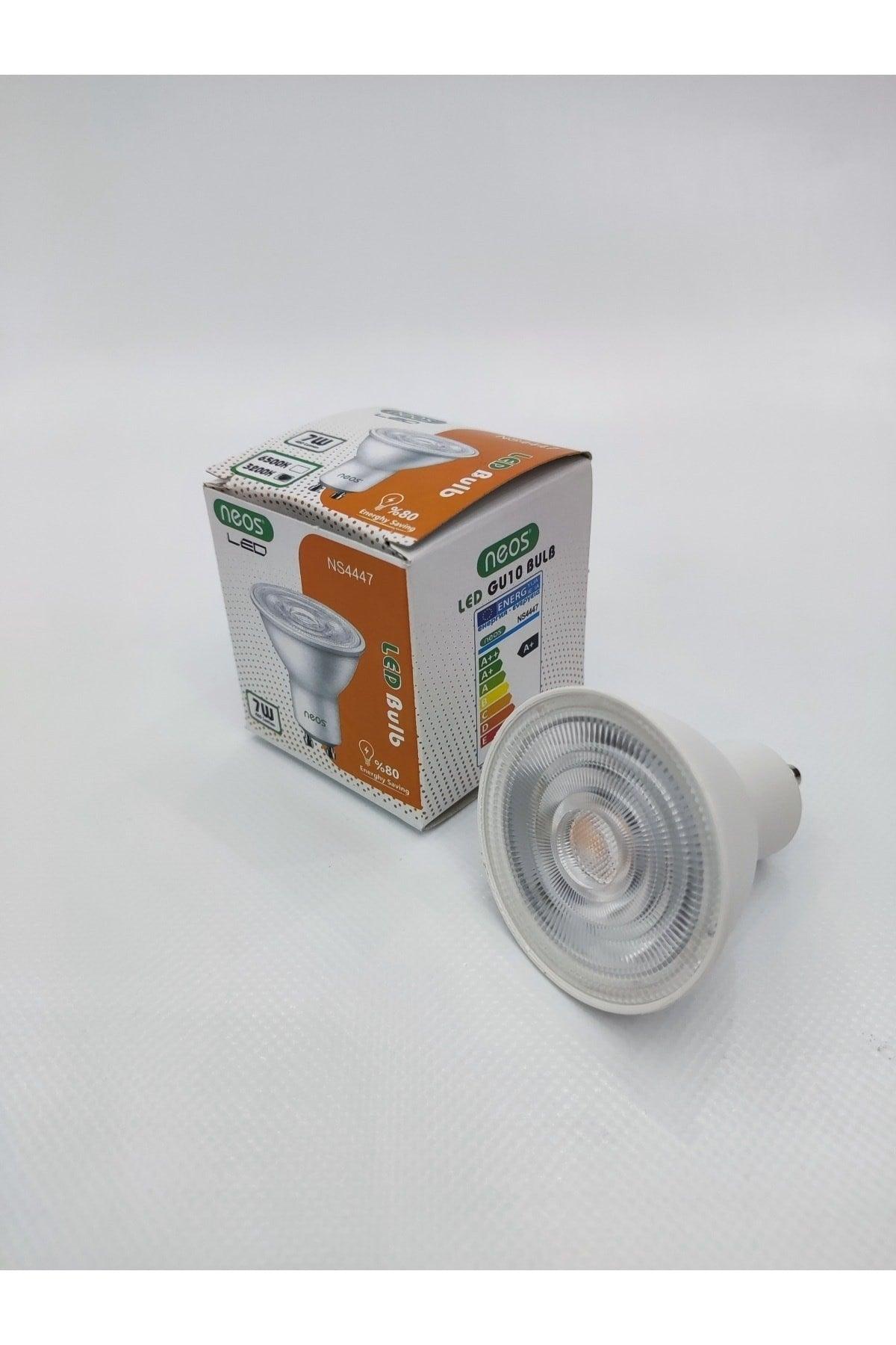 20 Pcs Gu10 Led Bulb 7w 3200k Daylight