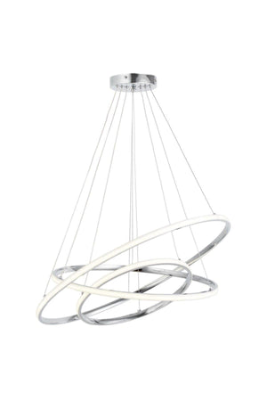 2002-3 Chrome Led Chandelier - Swordslife