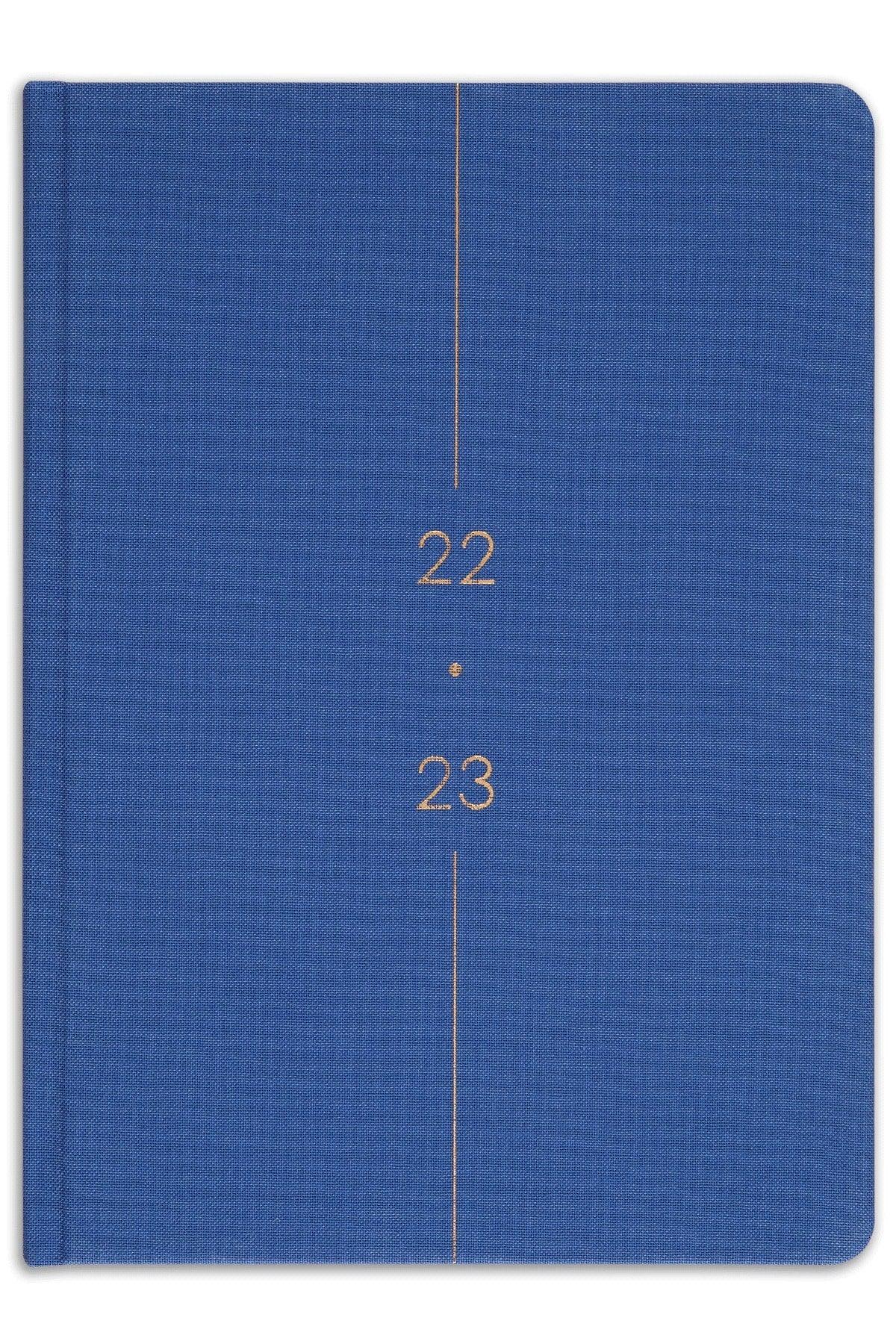2022-2023 A5 Linen Academic Agenda 17