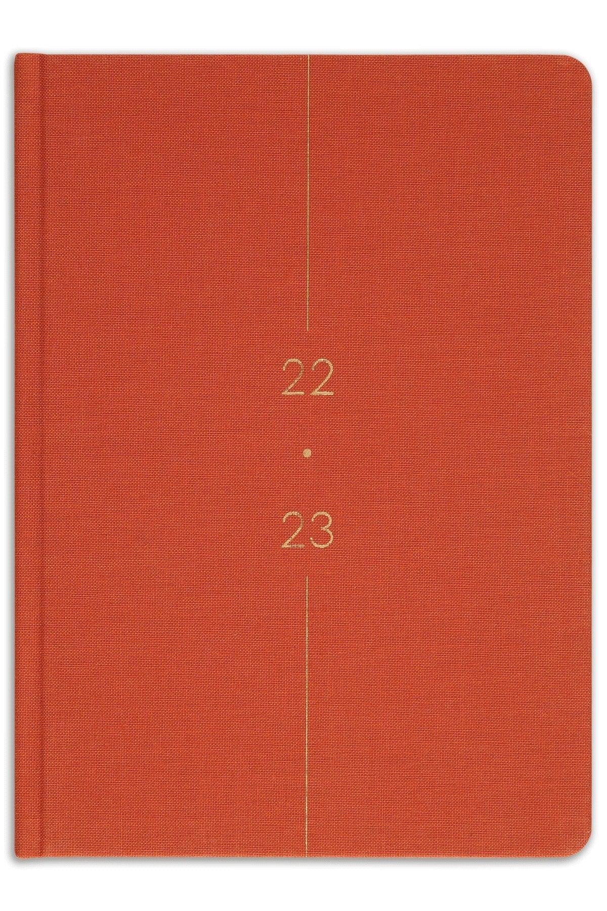 2022-2023 A5 Linen Academic Agenda 17