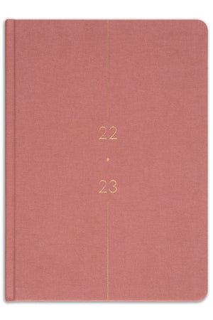 2022-2023 A5 Linen Academic Agenda 17