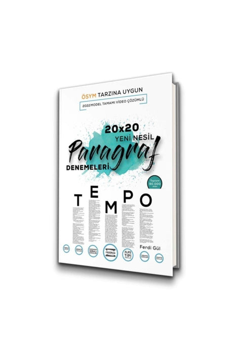 2023 Tyt Tempo New Generation Ösym Type 20x20 Paragraph Essays All Solved - Swordslife