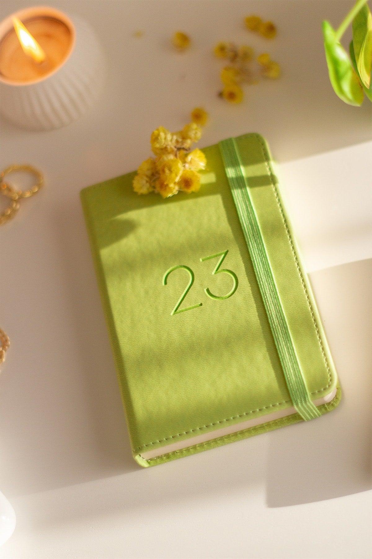 2023 Rubberized Daily Pocket Diary 12