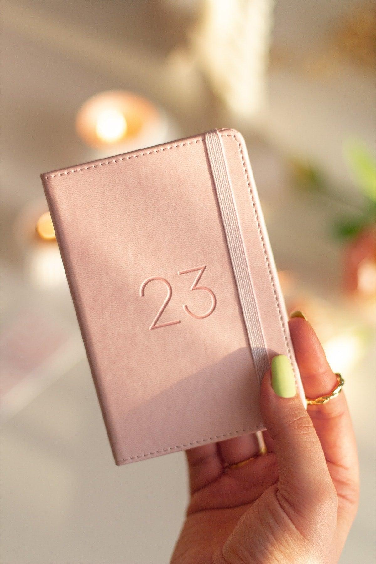 2023 Rubberized Daily Pocket Diary 12