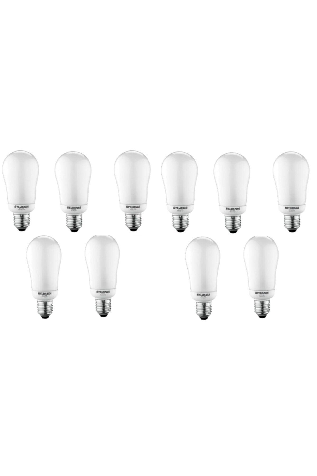 20w E27 Lampholder 10 Pcs Energy Saving Bulb Daylight