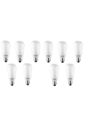 20w E27 Lampholder 10 Pcs Energy Saving Bulb Daylight