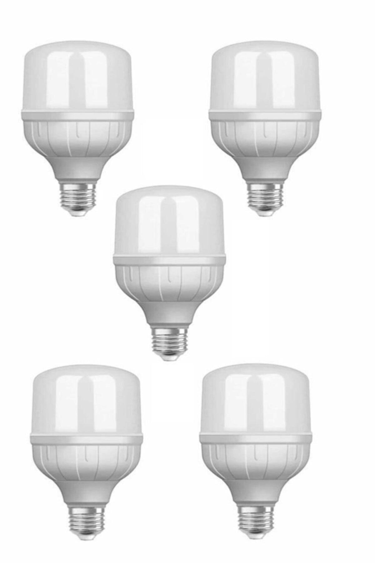 20w Torch Bulb E27 Socket White Color 5 Pieces