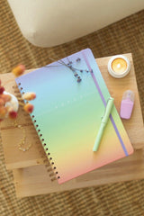 20x28 Cm A4 Elastic Spiral Hard Cover Note