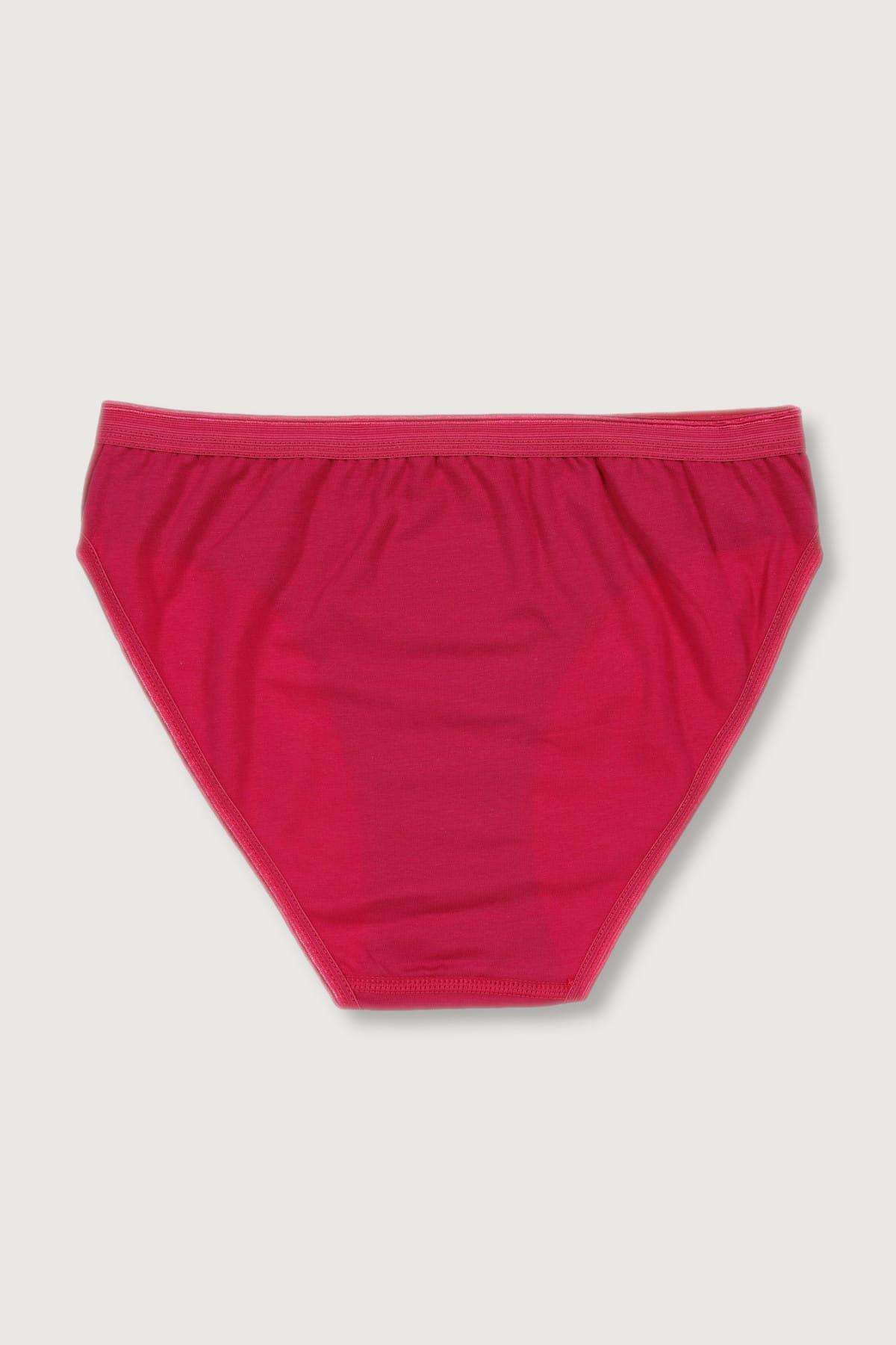 Women's Pink 6-Pack Bikini Panties ELF568T0635CCM6 - Swordslife