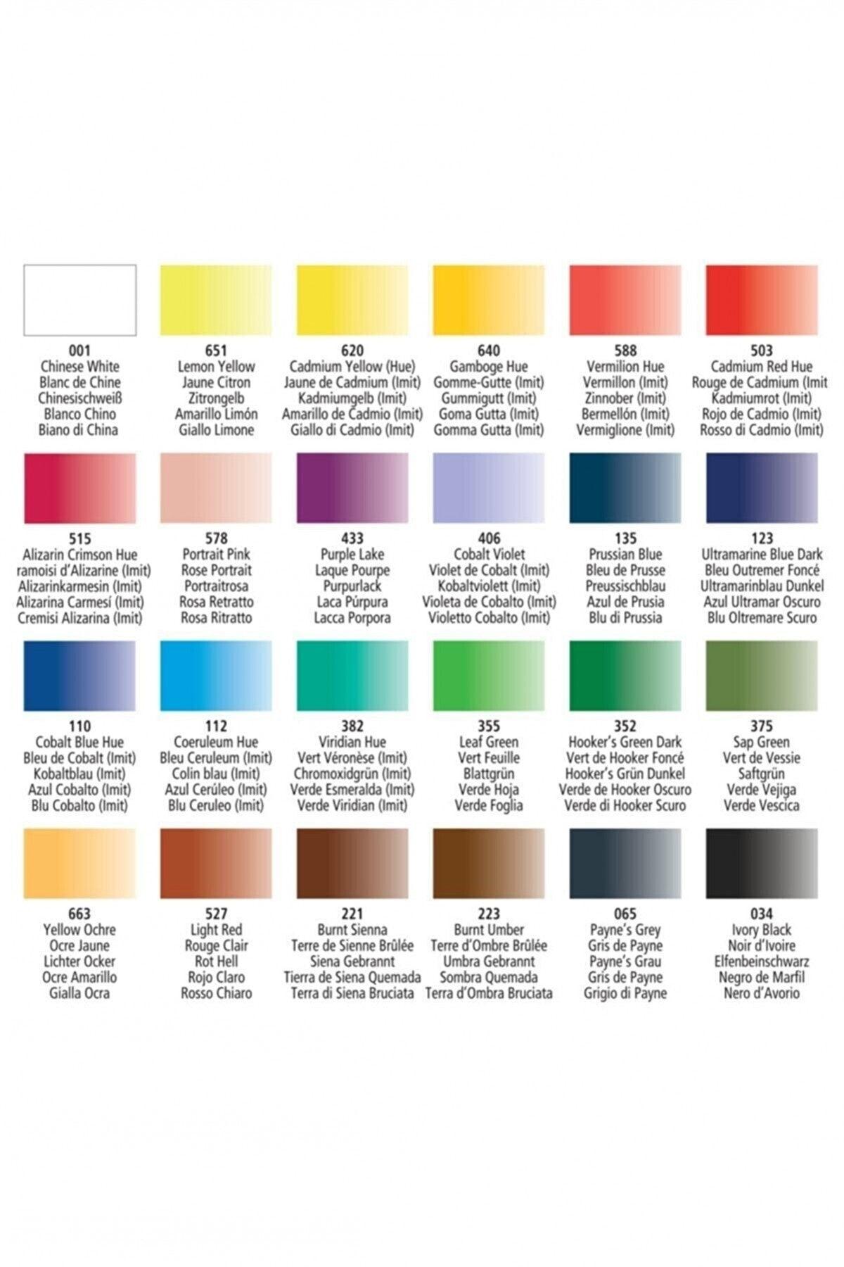 24 Travel Watercolor Set 131900102