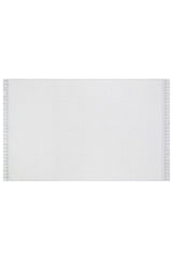 Puffy Bath Mat 2 Li Fringed Washable White - Swordslife