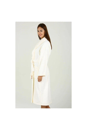 Classic Imperial Salyaka Bathrobe Size Xxxl Cream - Swordslife