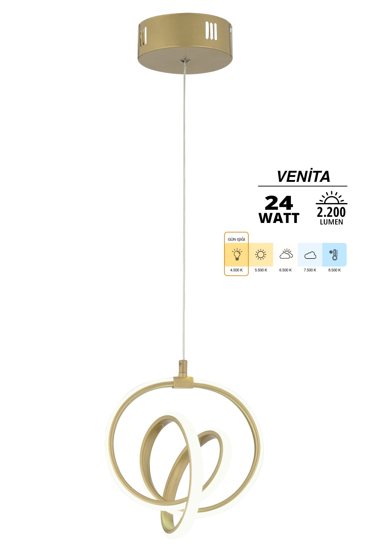 Venita Antique Modern Pendant Lamp Led Chandelier Living Room Kitchen Room Led Chandelier