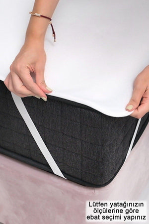 Micro Rubberized Waterproof Liquid Proof Mattress Protector Mattress Underlayment - Swordslife